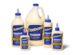 A group of Titebond Premium Wood Glue